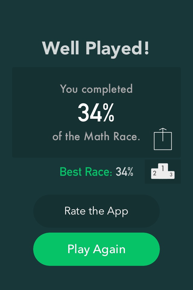 Math Race - Race your brain screenshot 3