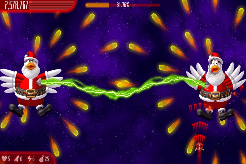 Chicken Invaders 4 Xmas screenshot 3