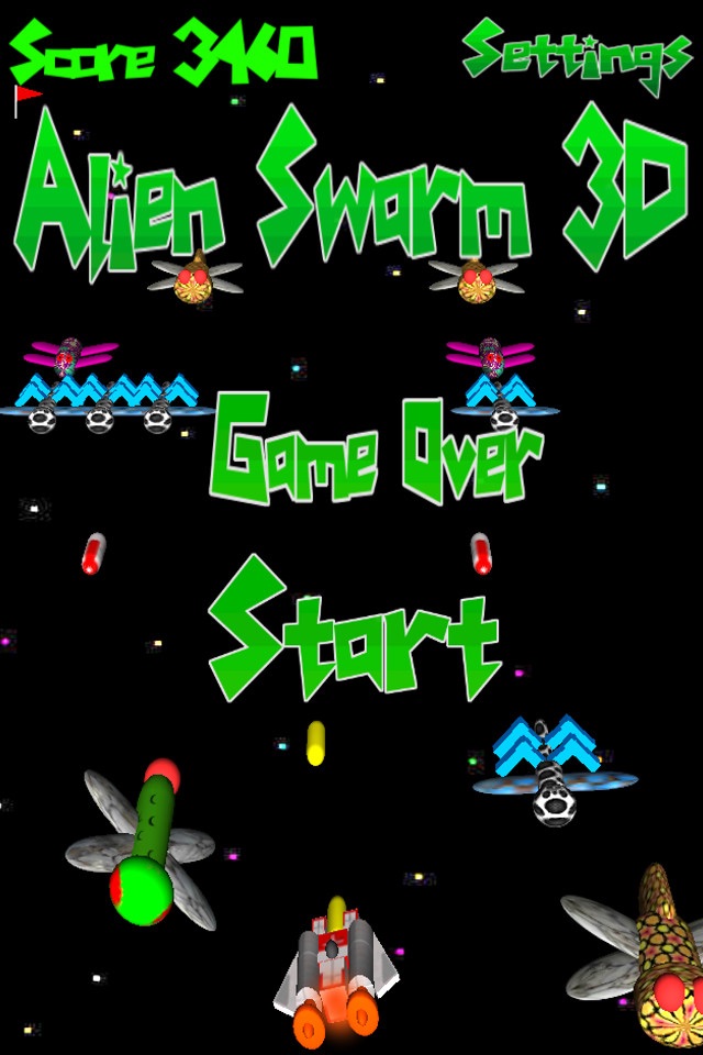 Alien Swarm 3D Pro screenshot 4