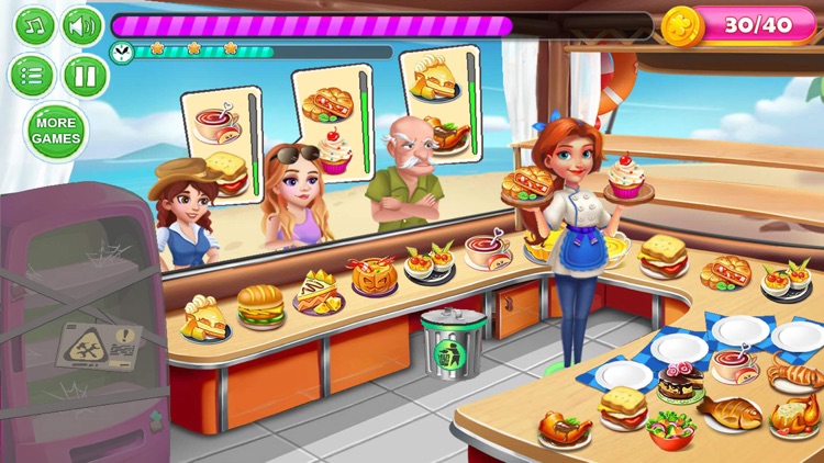 Top chef restaurant game