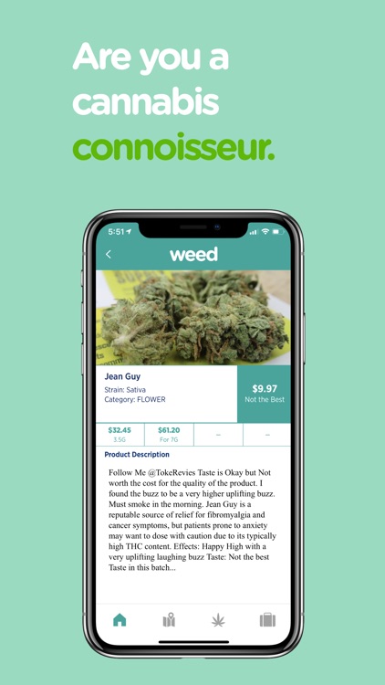 Weed.App Cannabis Search