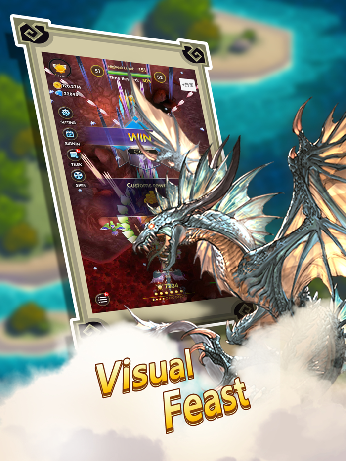 Dragon Clash - MergeIdle Game