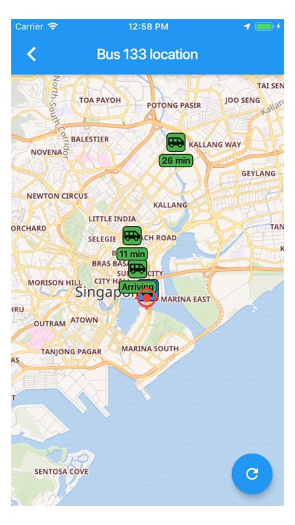 SG Bus App