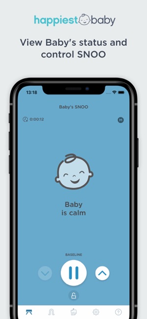 snoo smart sleeper app