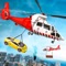 Time to take flight on your city rescue helicopter with this emergency helicopter transport game, it is the best helicopter flying rescue transport games