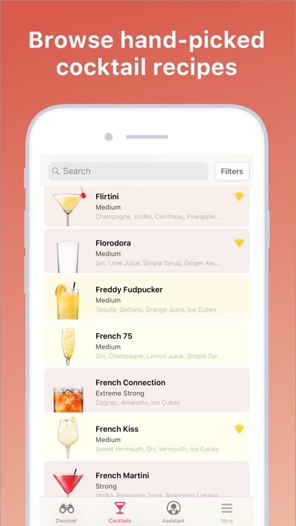 Cocktail Flow - Drink Recipes screenshot-0