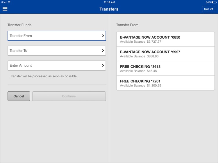 Clinton National Bank for iPad screenshot-3