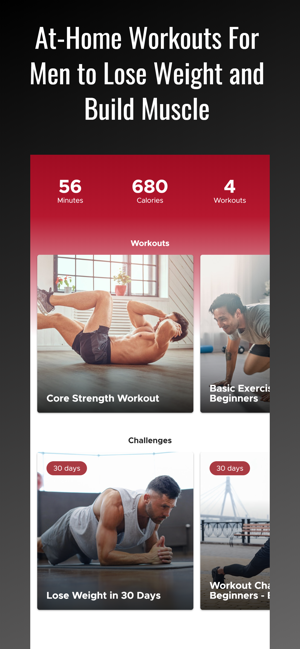 At Home Workouts for Men(圖1)-速報App