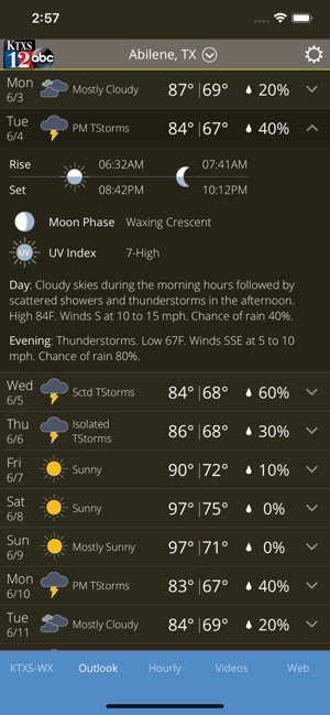 KTXS Weather(圖2)-速報App