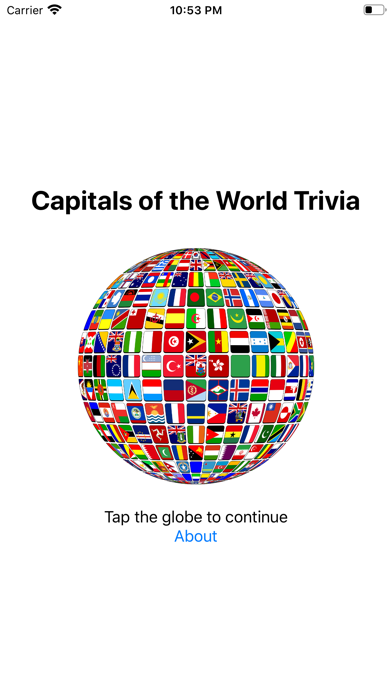 How to cancel & delete Capitals of the World - Trivia from iphone & ipad 1