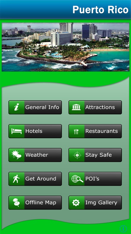 Puerto Rico Offline Map Travel