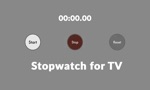Stopwatch for TV