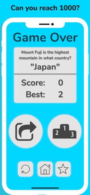 1000 Swipes Trivia - Quiz Game(圖4)-速報App