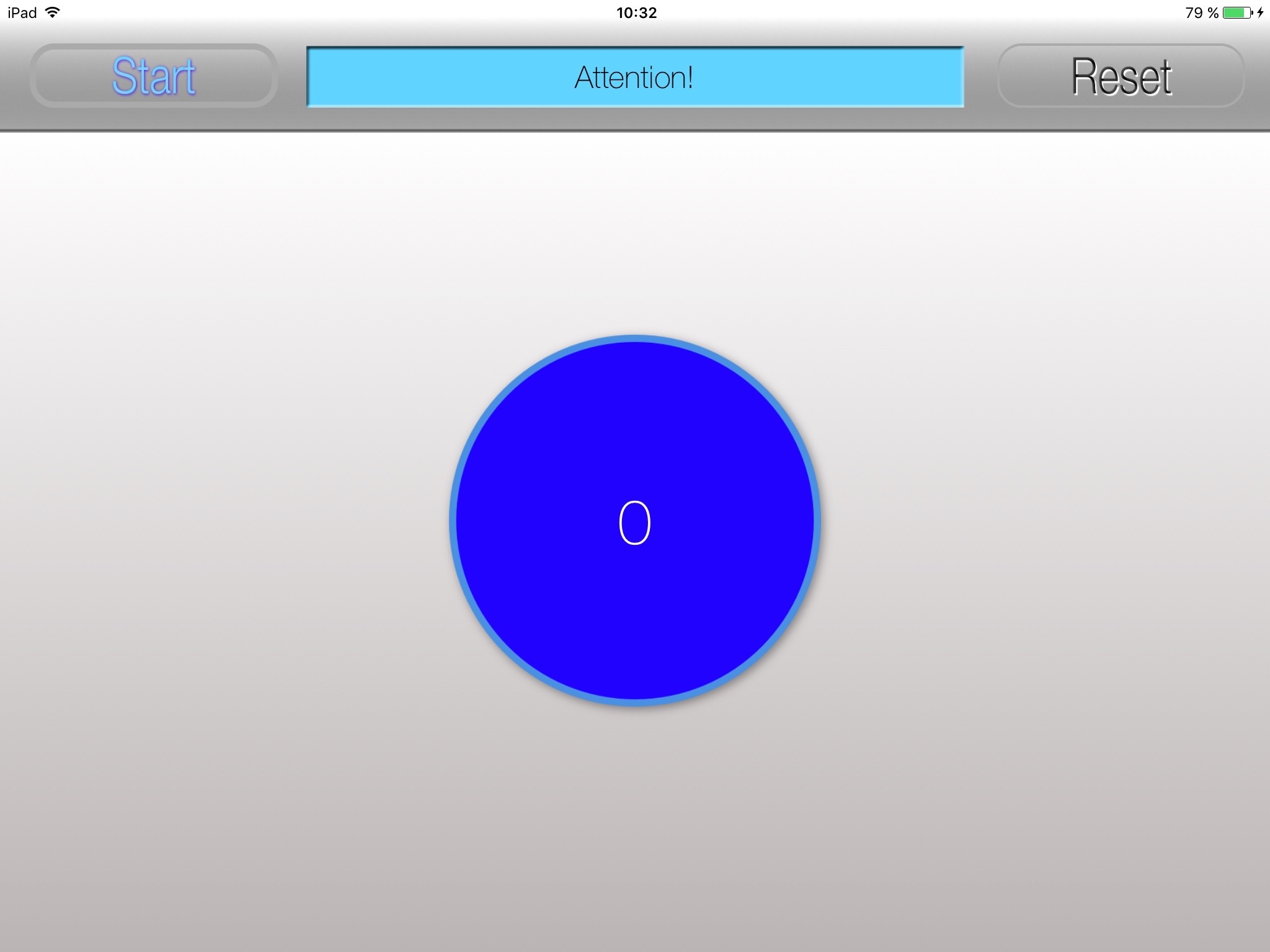 Tapping test screenshot 3