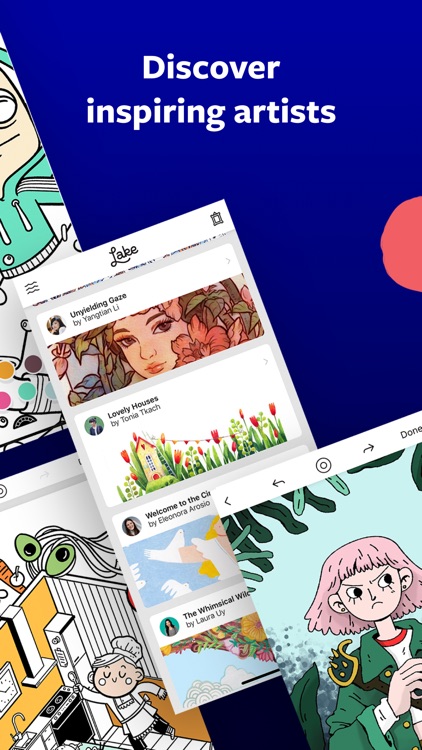 Lake: Coloring Books screenshot-3