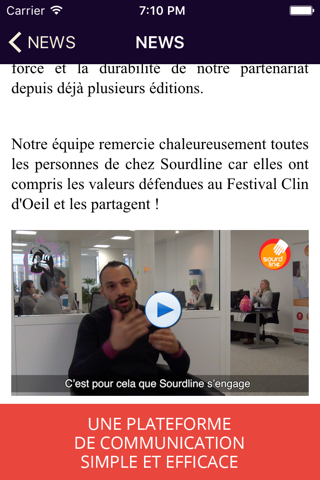 Festival Clin d'Oeil screenshot 3