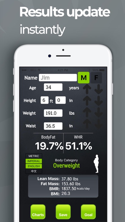 Bodyfat Calculator 4 screenshot-5