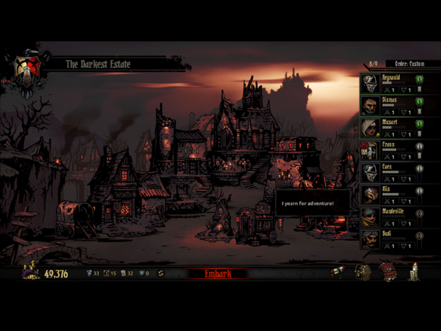‎Darkest Dungeon:Tablet Edition Screenshot