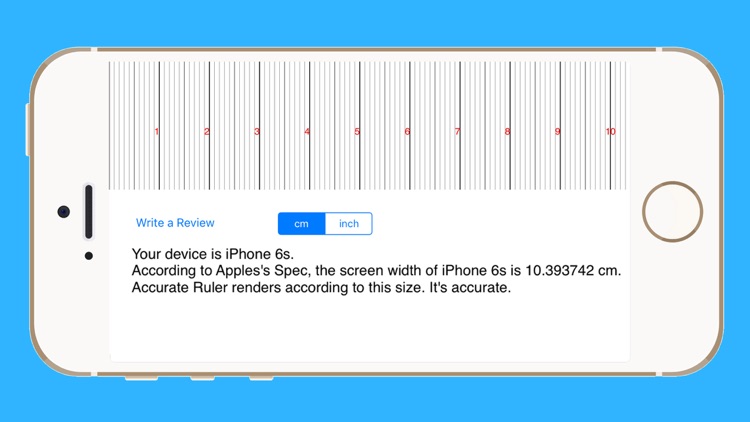 accurate ruler iphone