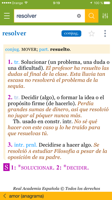 How to cancel & delete Diccionario del estudiante from iphone & ipad 3