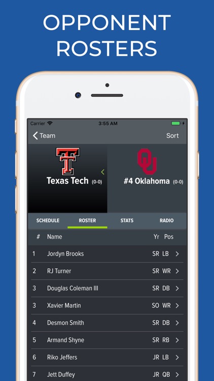 Oklahoma Football Schedules screenshot-6