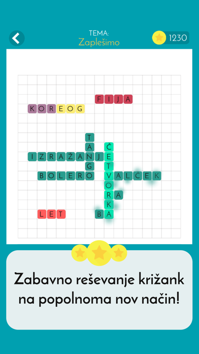 Crossword Jigsaw Puzzle screenshot 2