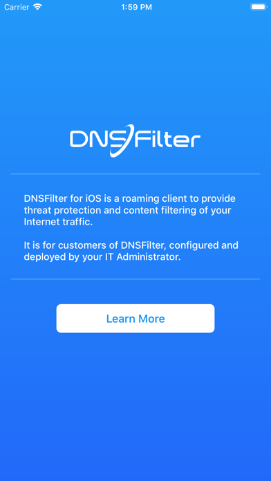 How to cancel & delete DNSFilter — Roaming Client from iphone & ipad 1