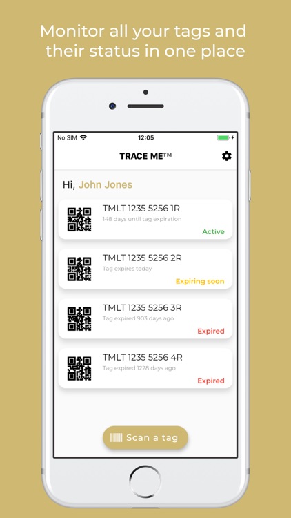 Trace Me Luggage Tracker