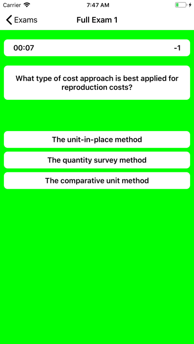 Real Estate Appraiser Exam screenshot 4