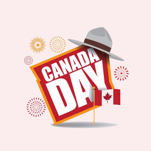 Canada Day Stickers