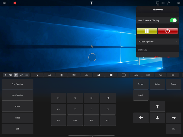 اسکرین شات Jump Desktop (RDP، VNC، Fluid).