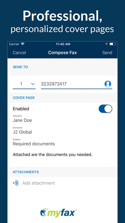 MyFax App–Send and Receive Fax screenshot-3