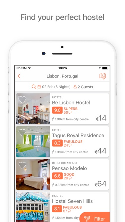 Hostelworld: Hostels & Hotels