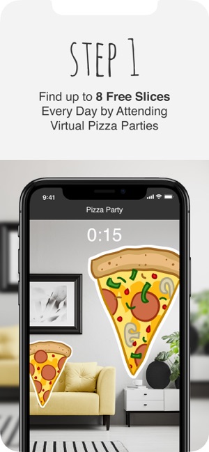 Pizza Party Digital Stickers