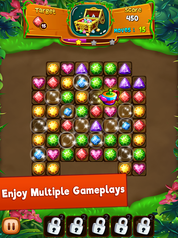 Panda Gems Match 3 Game App Price Drops