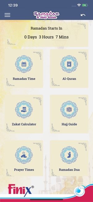 Finix Ramadan Calendar & Hajj(圖1)-速報App