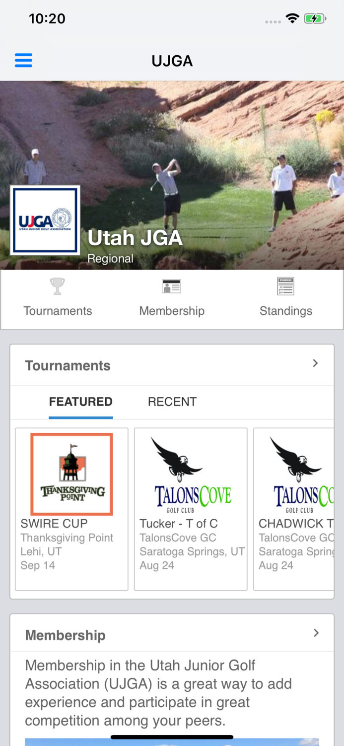 Utah Junior Golf Association