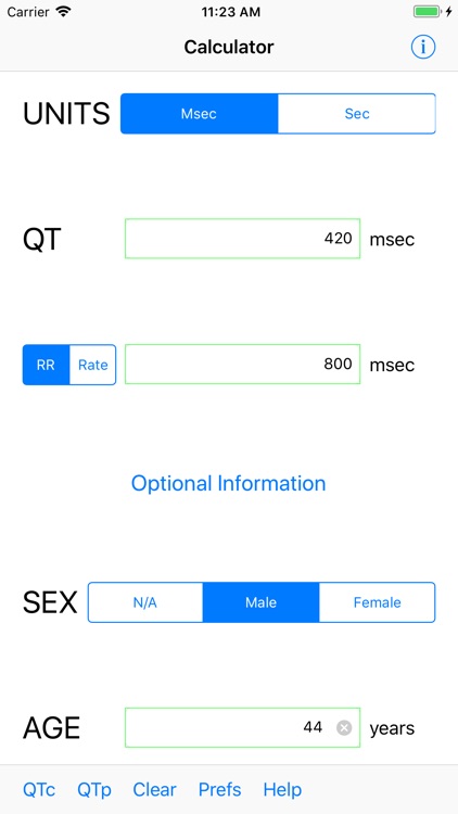 EP QTc