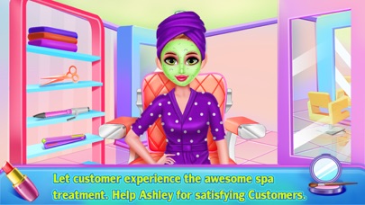 How to cancel & delete Ashleys Beauty Salon Dressup from iphone & ipad 4