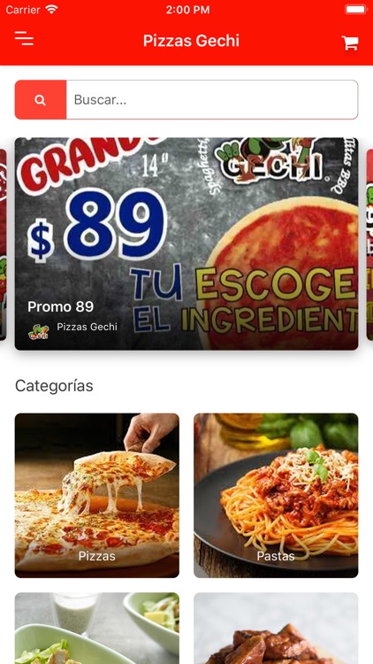 Pizzas Gechi