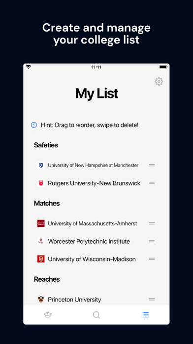 College Bot - Search and List screenshot 2
