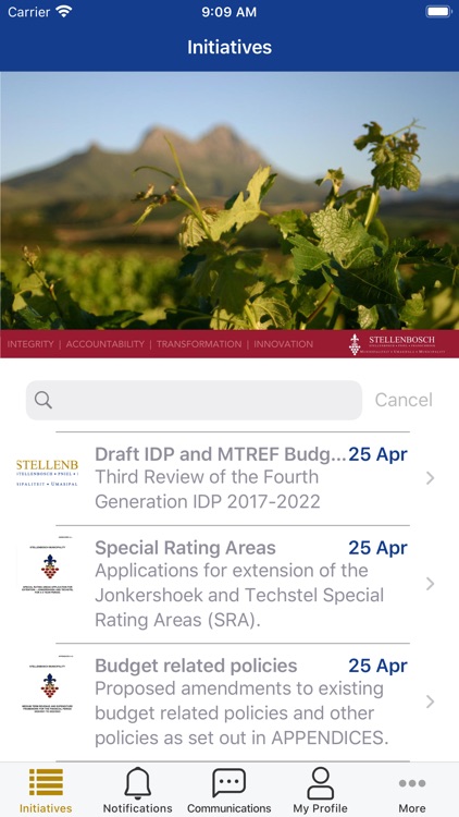 Stellenbosch Citizen App