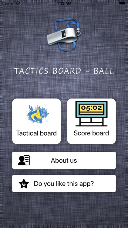 Tactics board - ball