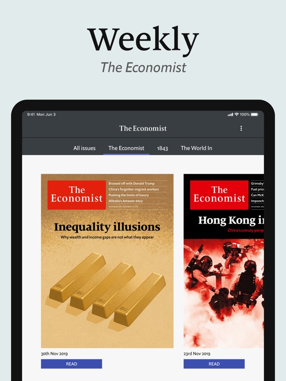 The Economist (Legacy) AP Tab