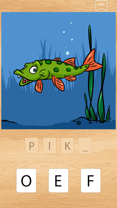 Quiz for kids: first reading app screenshot 4