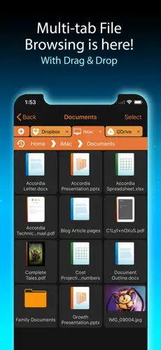 Captura 1 FileBrowserGO iphone