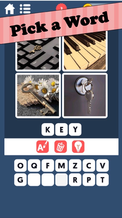 Word Bomb: 4 pics 1 word screenshot-5