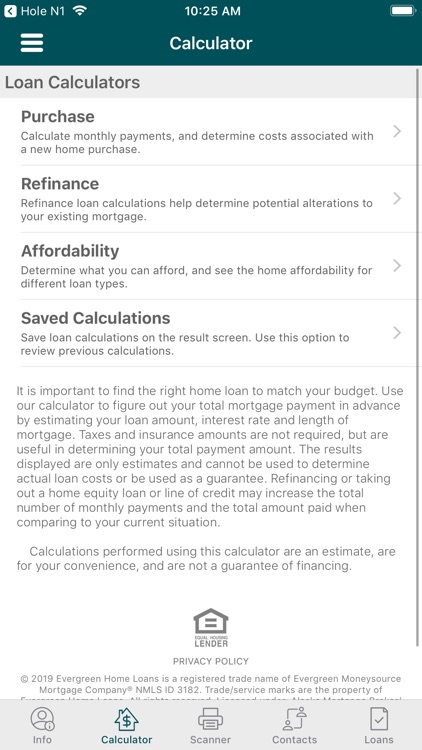 Evergreen Home Loan