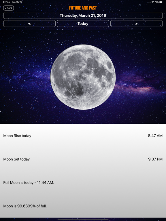 Moon Phase Calendar Plus screenshot 2