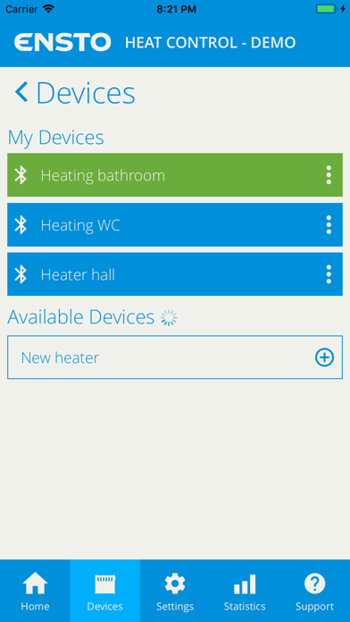 Ensto Heat Control App screenshot 4
